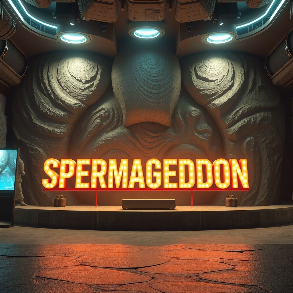 เอกลักษณ์การออกแบบฉากใน 'Spermageddon' ที่สร้างความประทับใจ